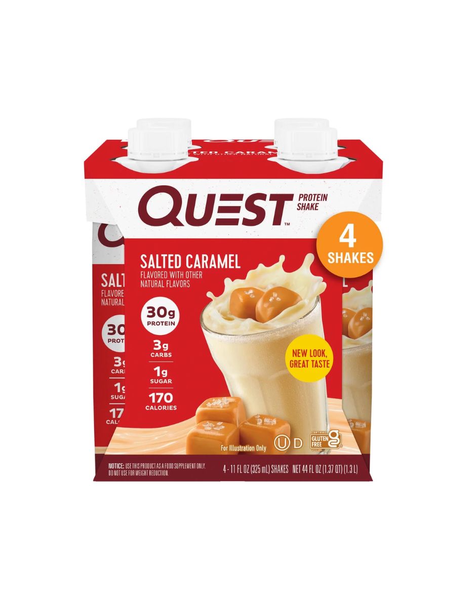 Batido de proteína Quest Nutrition, 30 g de proteína 4 pack