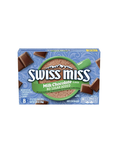 Swiss Miss Milk Chocolate Sin azúcar 165gr