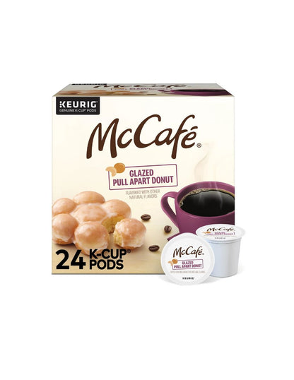 McCafe Glazed donuts cápsulas Keurig K-Cup, 24 unidades