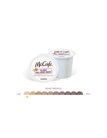 McCafe Glazed donuts cápsulas Keurig K-Cup, 24 unidades