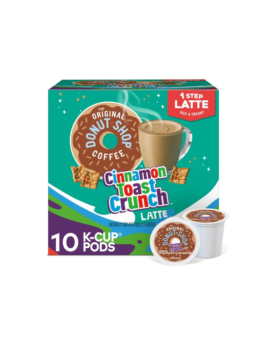 The Original Donut Shop Cinnamon Toast Crunch 10 cápsulas Keurig