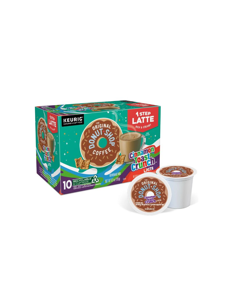 The Original Donut Shop Cinnamon Toast Crunch 10 cápsulas Keurig