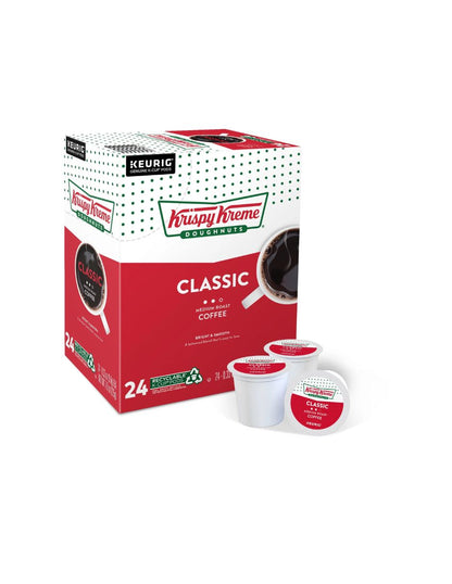 Krispy kreme classic medium roast cápsulas de café Keurig 22 pods