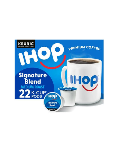 IHOP Cápsulas de café Keurig tostado medio 22 unidades