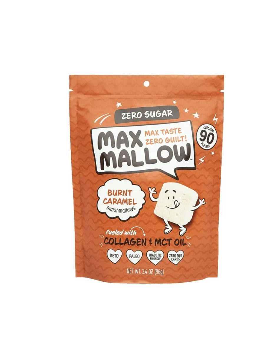 Malvavisco Max Mallow Low carb, Keto 96g (Variedad de sabores)