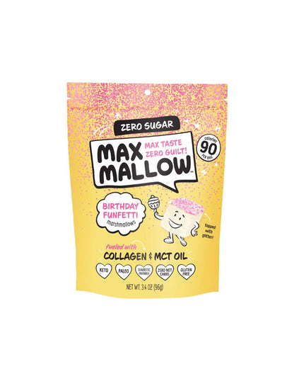 Malvavisco Max Mallow Low carb, Keto 96g (Variedad de sabores)