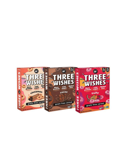 Cereal Three Wishes, sin gluten 245gr (variedad)