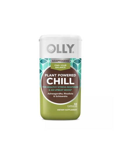 OLLY Plant Powered con ashwagandha, rhodiola y schisandra 30 cápsulas