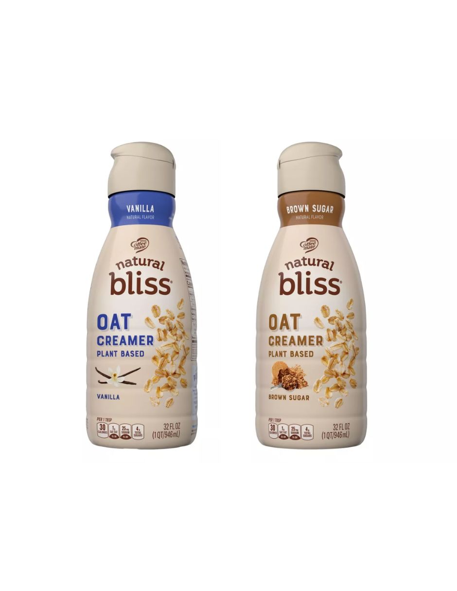 Crema líquida Coffee mate Natural Bliss 946ml (Variedad de sabores)