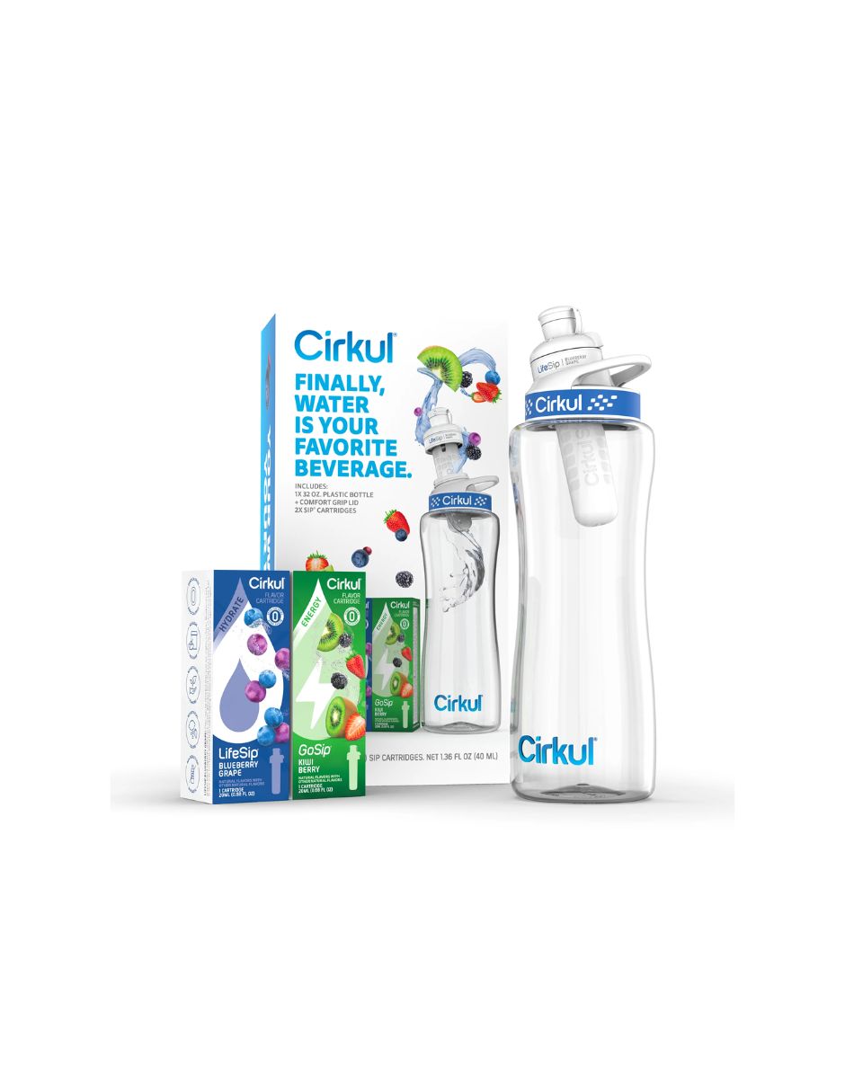 Cirkul Kit básico de plástico con cartuchos de sabor 40ml