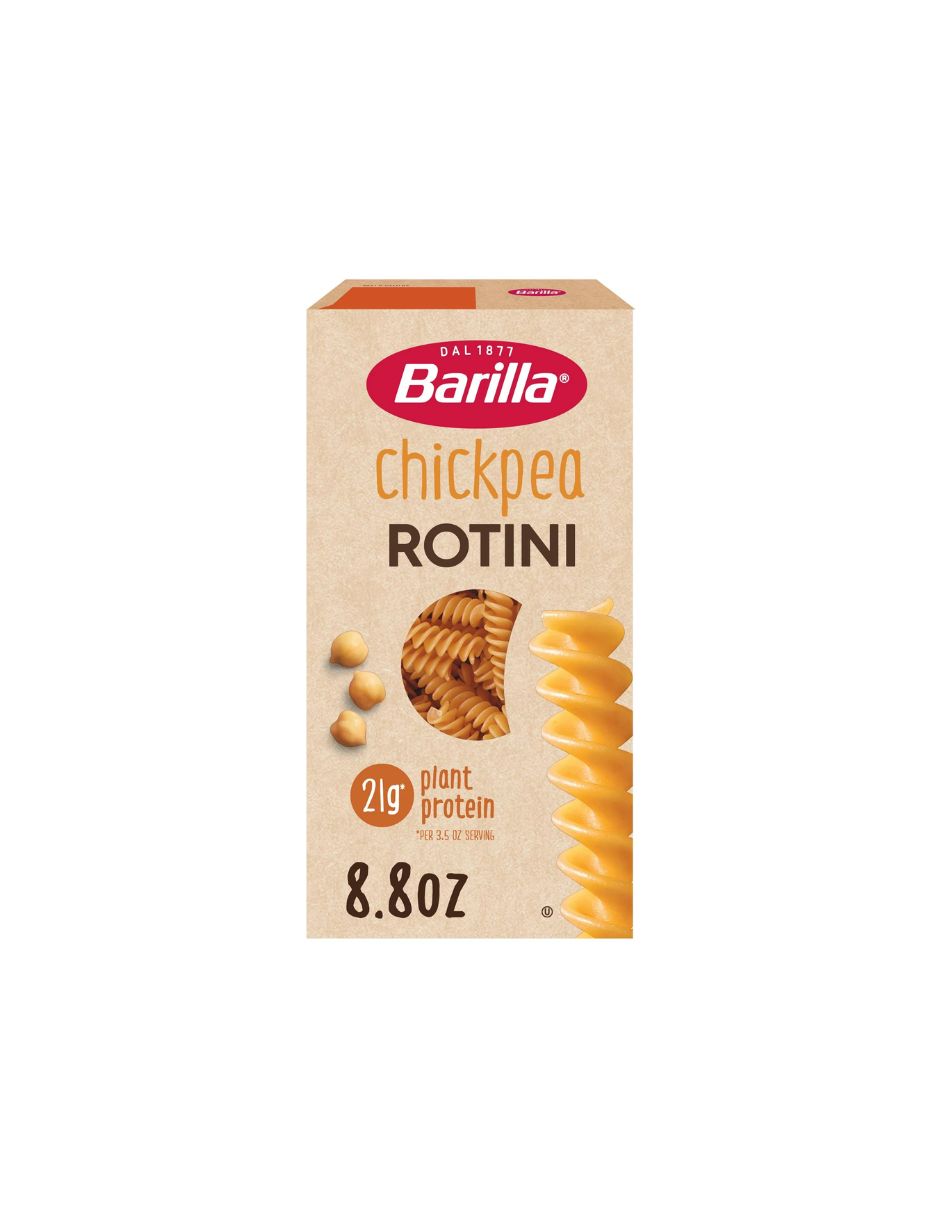 Barilla Pasta Rotini de garbanzos sin gluten 250gr