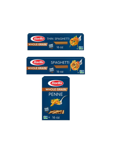 Barilla Pasta de grano entero 453gr