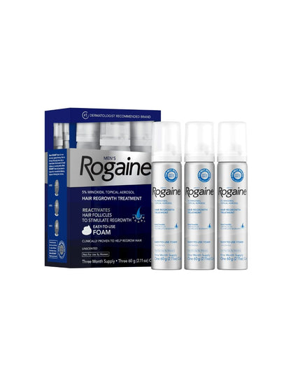 Rogaine Tratamiento en espuma para crecimiento de cabello para hombres