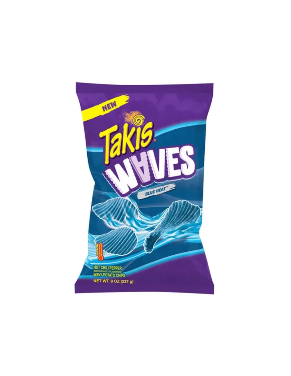 Takis waves blue heat 227g