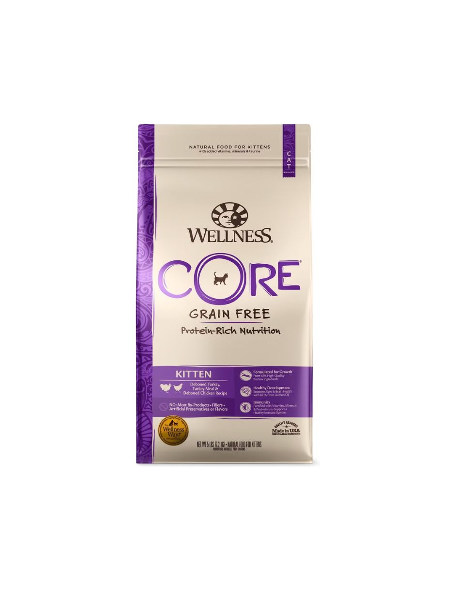 Wellness CORE Grain-Free Kitten Formula Natural Dry Cat Food 2.2kg