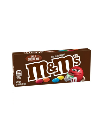 M&M's Milk Chocolate Candy Theater Box - 3.1 oz Box