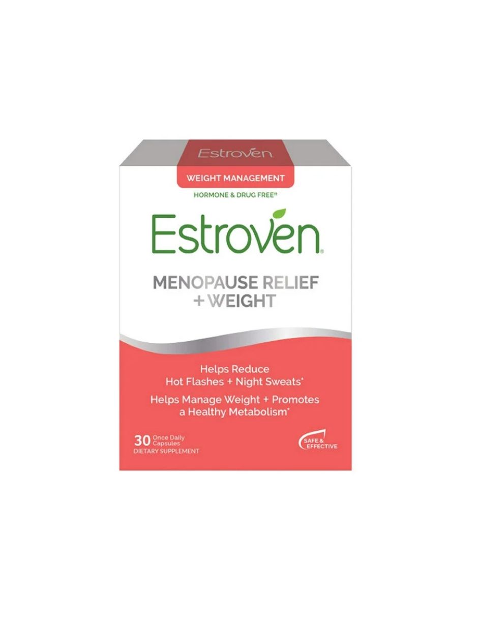 Estroven Alivio de la menopausia + Control de peso, 30 unidades