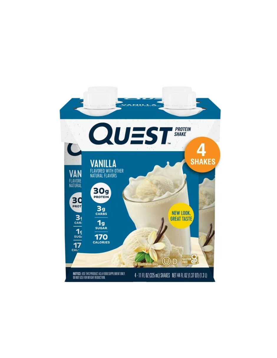 Batido de proteína Quest Nutrition, 30 g de proteína 4 pack