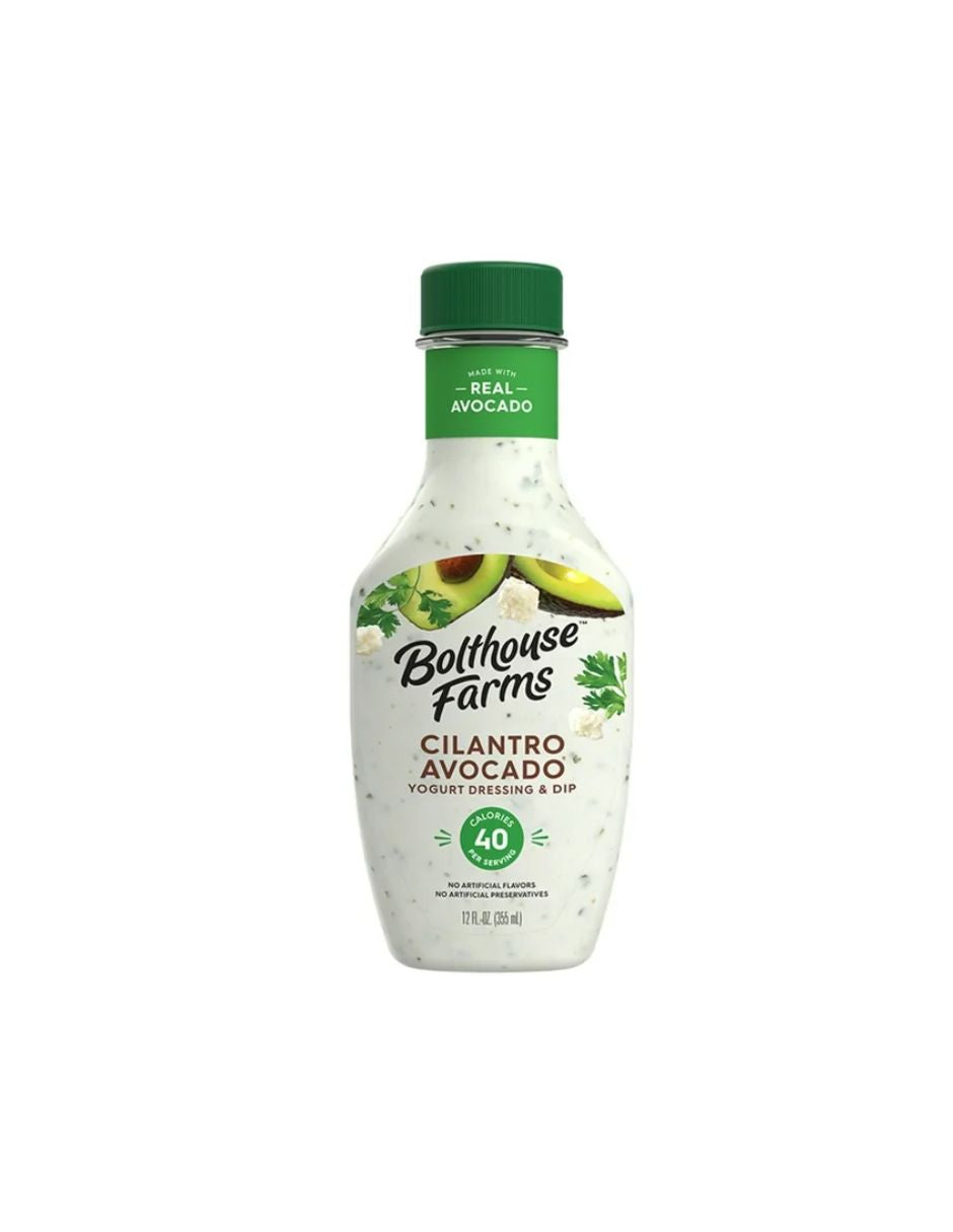 Bolthouse Farms aderezo cremoso cilantro y aguacate 355ml