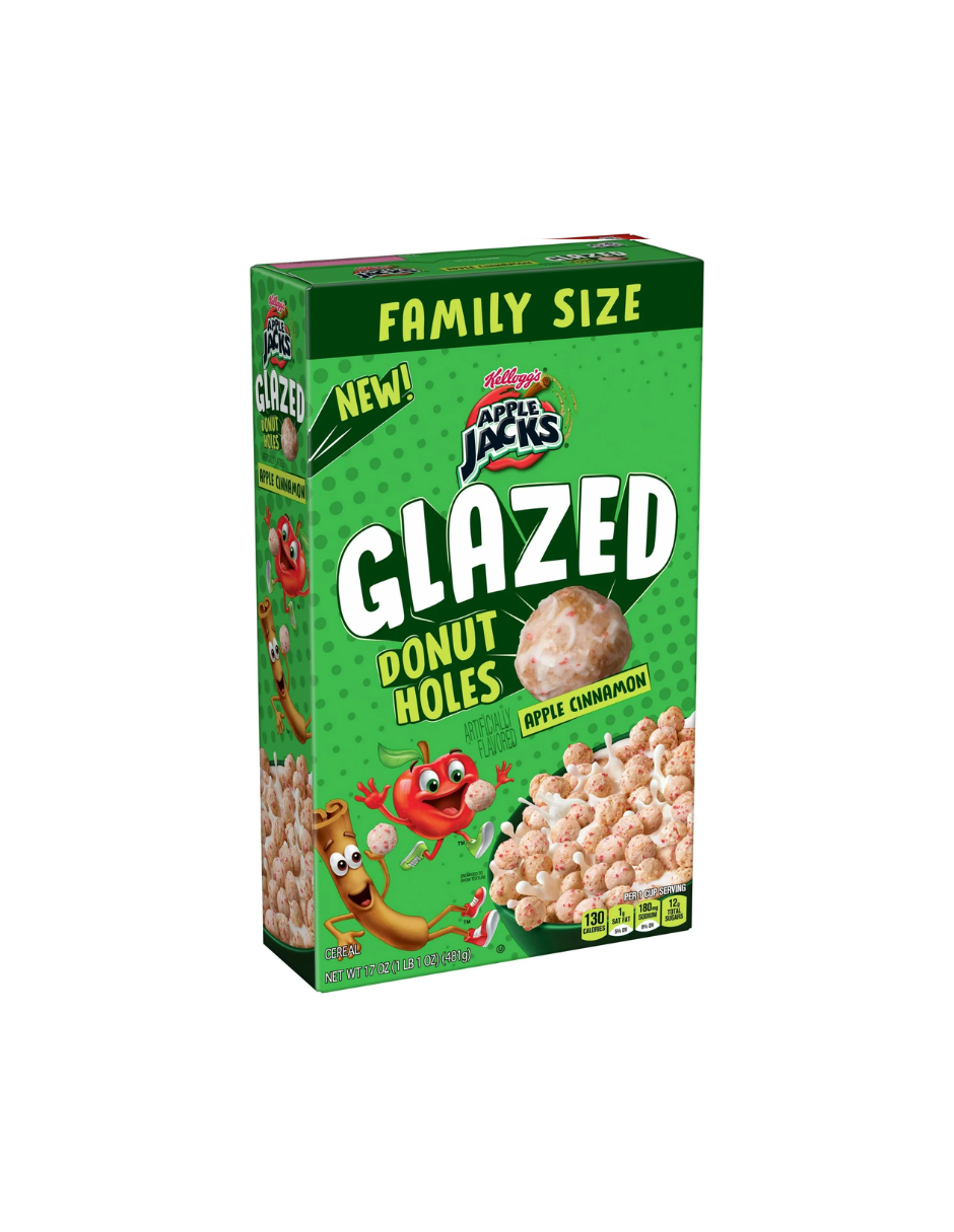 Cereal Kellogg's Apple Jacks Manzana y canela Glaseado ,481 gr