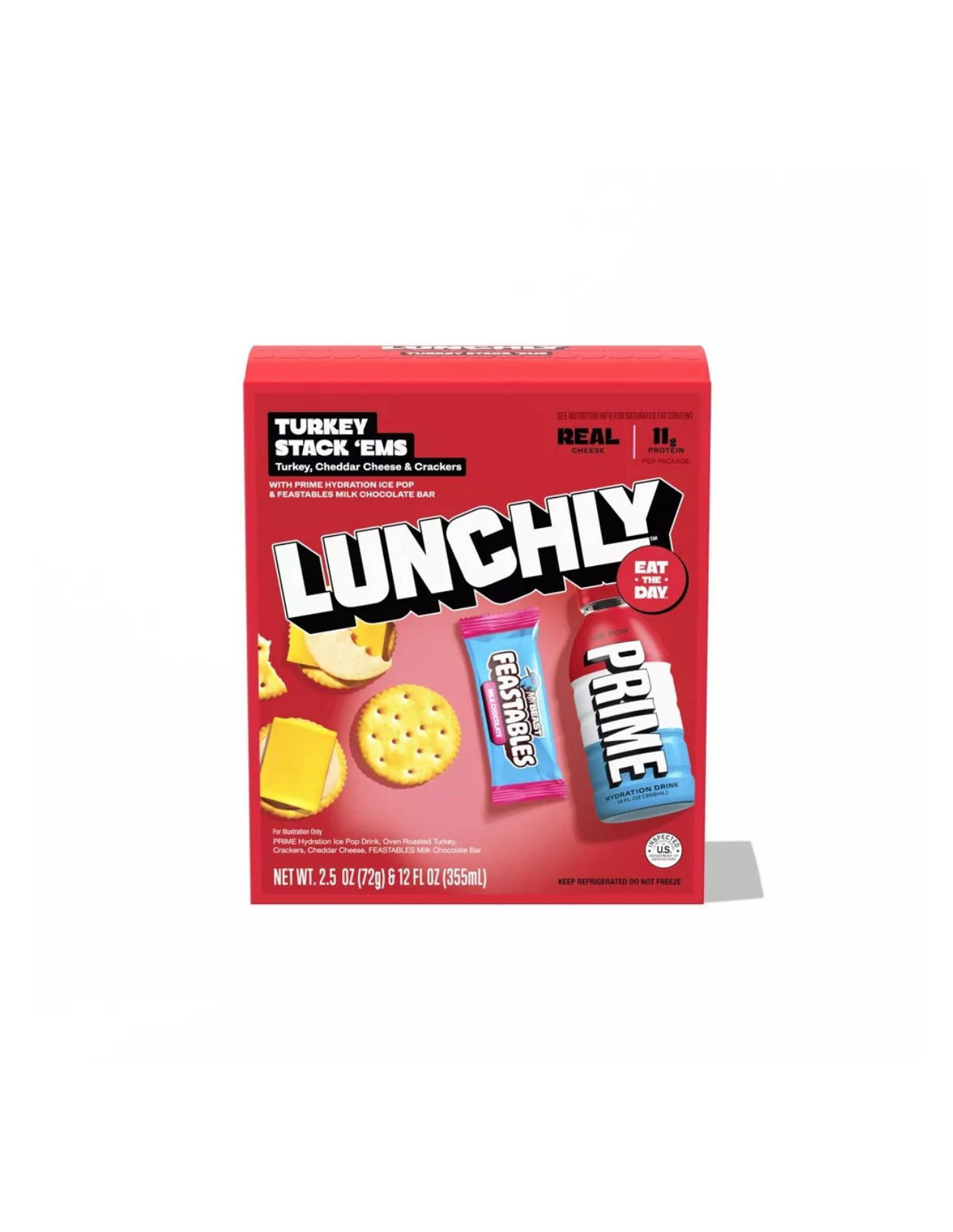 Kit de almuerzo Stack 'Ems de pavo Lunchly