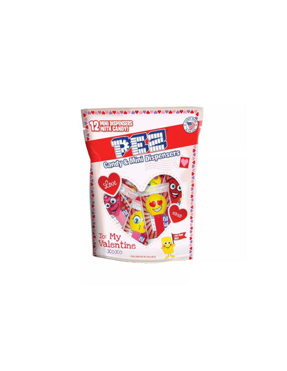 Pez san valentin dulces y mini dispensadores 98.7gr