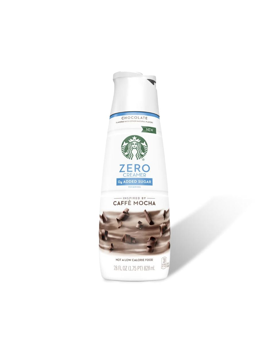 Starbucks Chocolate sin azúcar crema para café 828ml