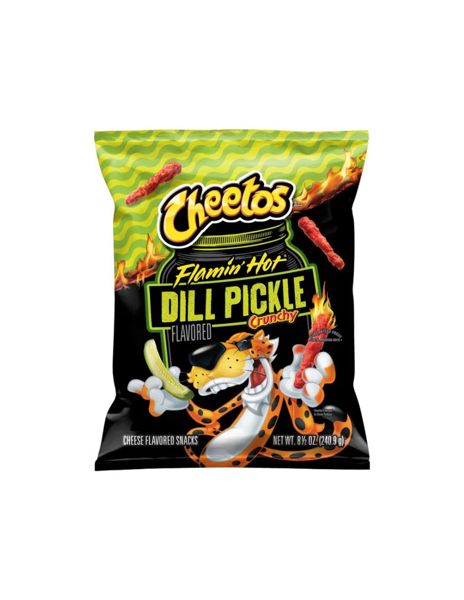 Cheetos Crunchy Flamin' Hot Dill Pickle 240gr