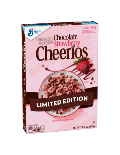 Cheerios Sabor a Chocolate y Fresa Edición Limitada 538gr