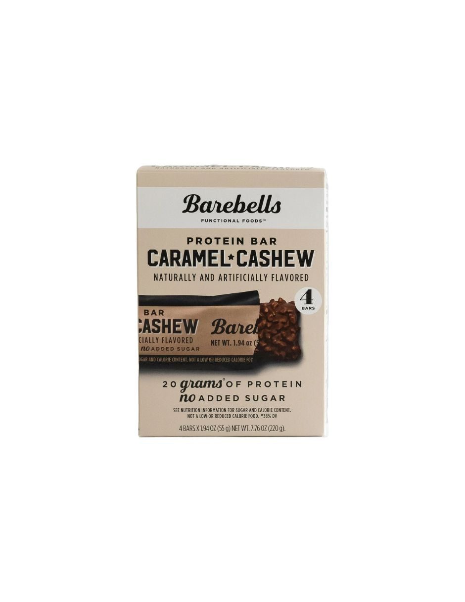 Barebells Barras de proteína Caramelo Anacardo 4pack 220grs