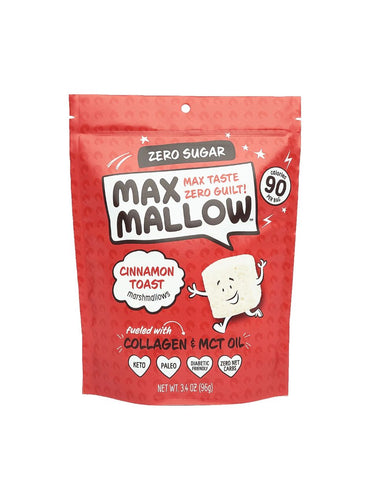 Malvavisco Max Mallow Low carb, Keto 96g (Variedad de sabores)