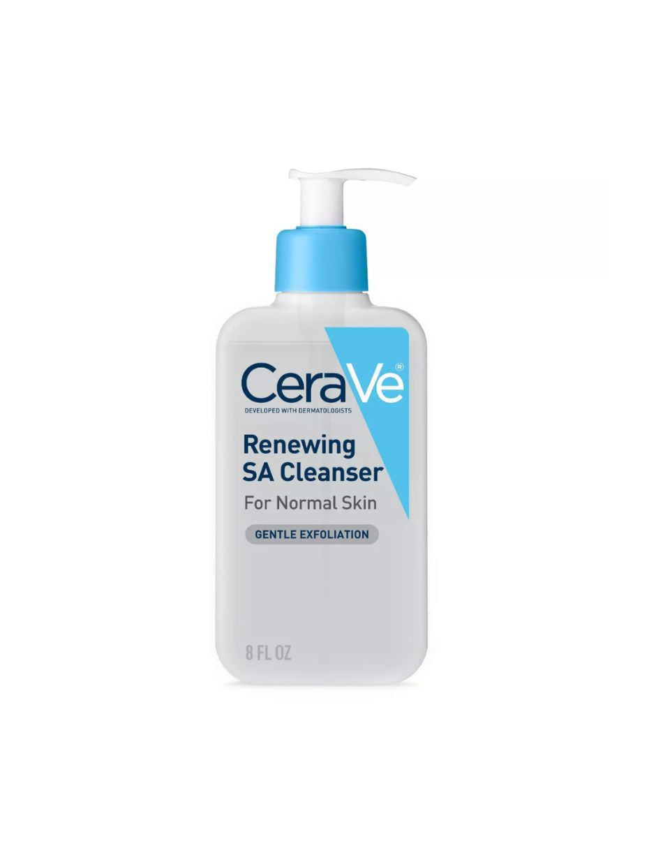 CeraVe Salicylic Acid Cleanser renovación de lavado facial exfoliante con vitamina D- 237ml