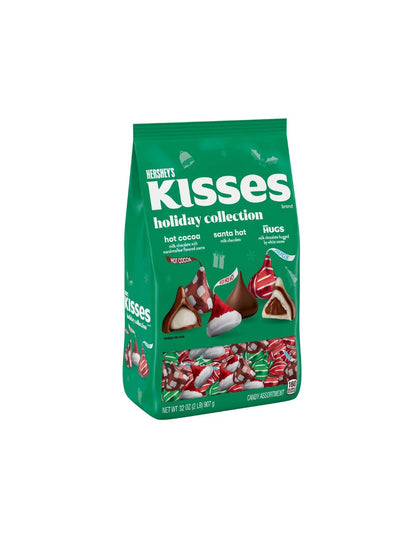 Kisses Chocolates Colección Navideña 907gr