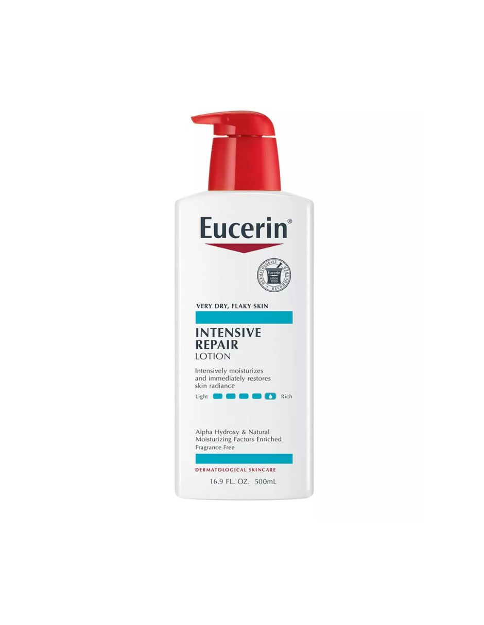 Eucerin Loción Corporal Reparadora Intensiva para Pieles Secas sin olor 500ml