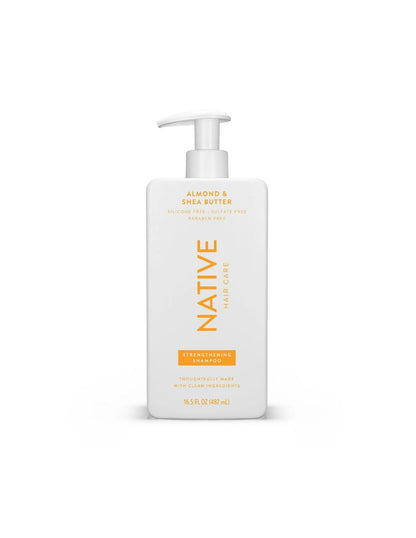 Native Shampoo Fortalecedor de almendras y manteca de karité 487ml