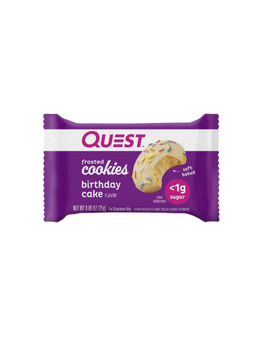 Quest Galletas sabor Birthday cake, 8 piezas