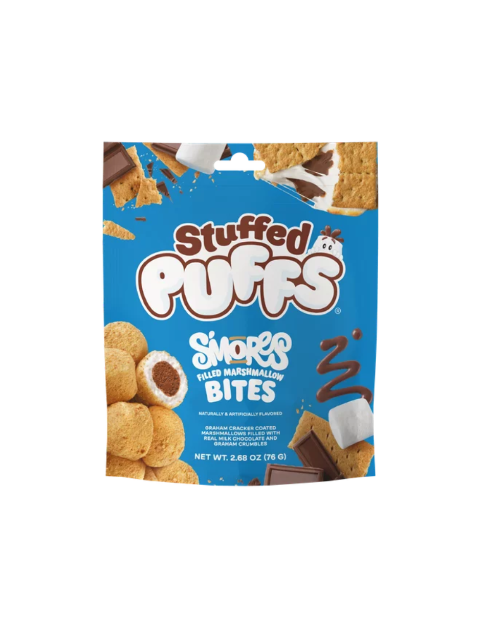 Stuffed Puffs rellenos Smores Bites Bolsa 76gr