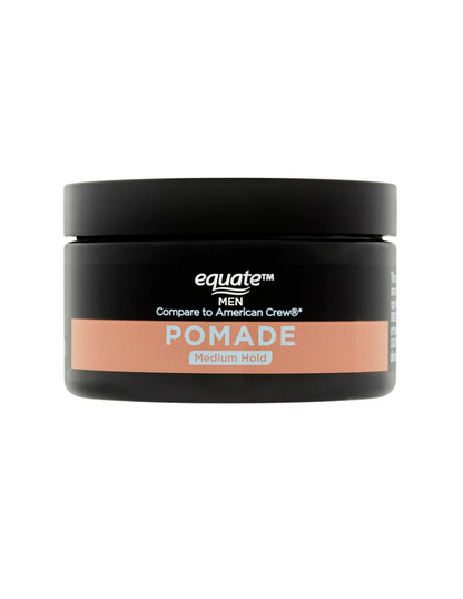 Equate Men Pomada para el cabello de fijación media que mejora el brillo 108gr