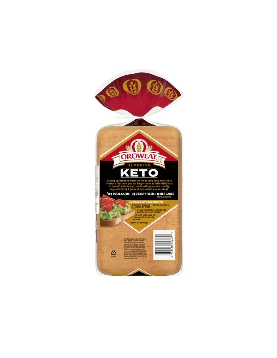 Pan Oroweat Keto 567gr