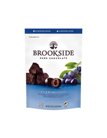 Brookside chocolate oscuro sin gluten 595gr