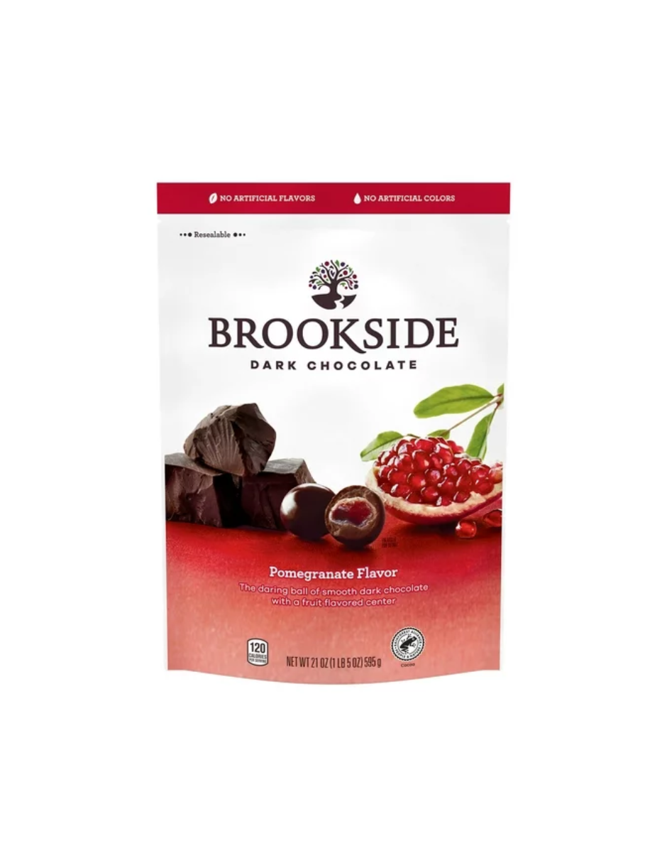 Brookside chocolate oscuro sin gluten 595gr