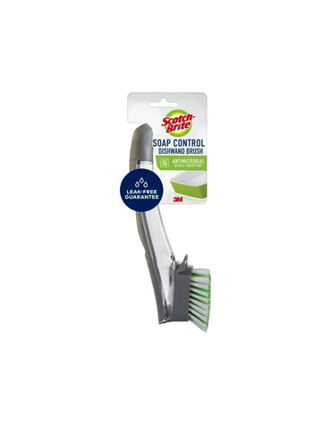 Scotch-Brite Jabón Control Cepillo Scrubber Dishwand, 1 cepillo