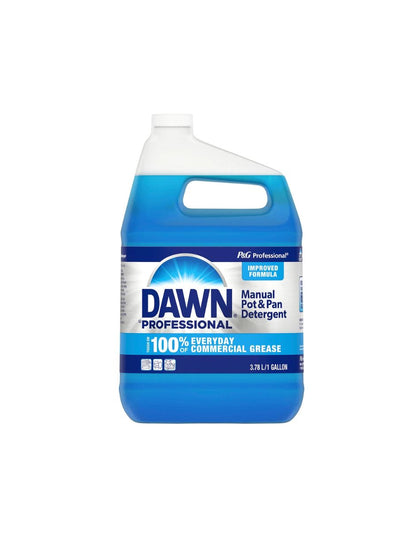 DAWN Jabón para platos detergente manual para ollas y sartenes Dawn Professional, 1 gal