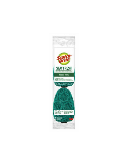 Scotch-Brite Stay Fresh Recambios para lavavajillas resistentes, 2 recambios en total