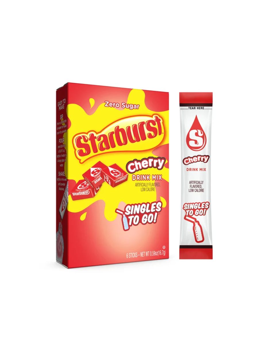 Starburst to Go Mezcla de bebida a Zero Sugar 16.7gr (variedad)