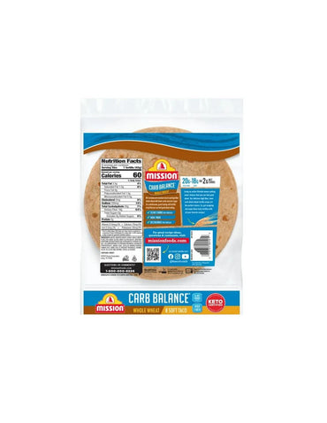 Tortillas Mission carb balance Trigo integral 340gr