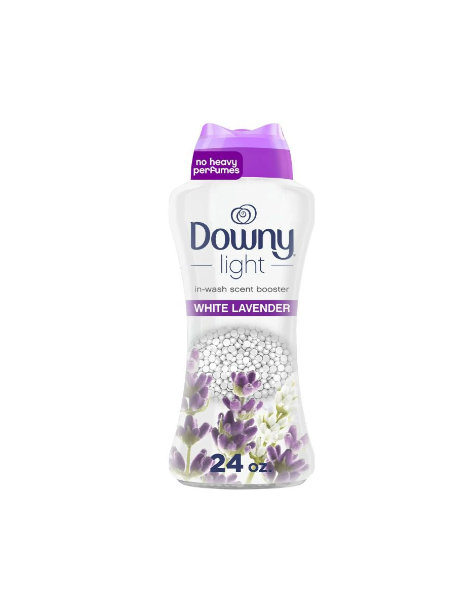 Downy Light - Perlas potenciadoras de aroma para lavandería, lavanda blanca, 680gr