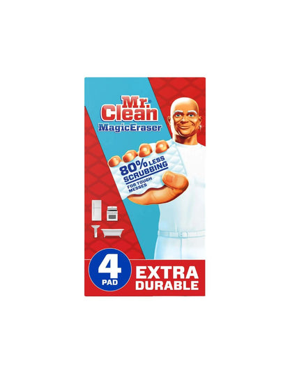 Mr. Clean Magic Eraser 4 pads Extra Durable