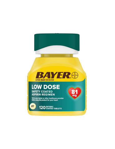 Aspirina Bayer Low dose 120 tabletas