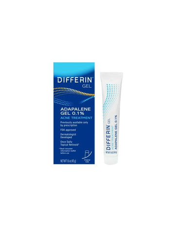 Differin Adapalene Gel de tratamiento con retinoides para el acné 45g